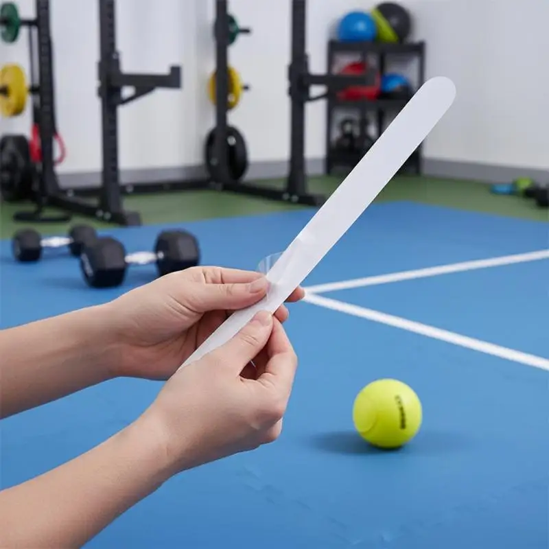 

Защитная лента для ракеток для пиклбола, прозрачная защита головки ракетки, защитная пленка для края ракетки