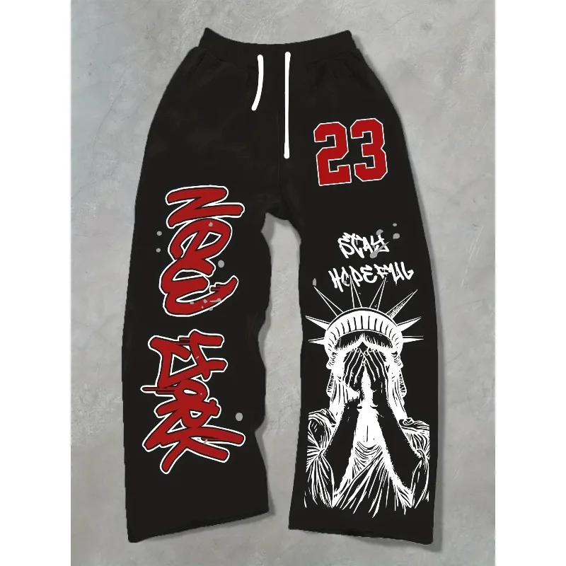 New 3D Personalized Printed Mesh Breathable Fashion Casual Pants for Adults and Children
