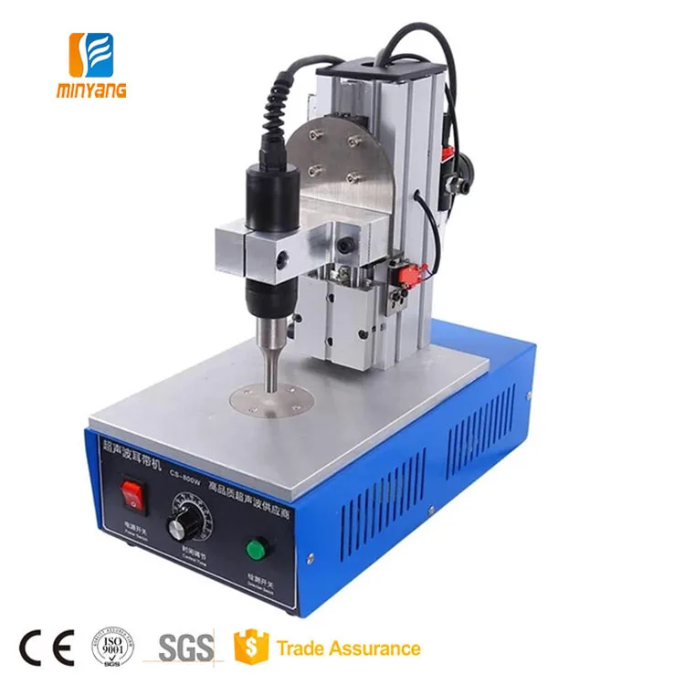 35khz 800w Pneumatic ultrasonic spot welding machine for mask earloop