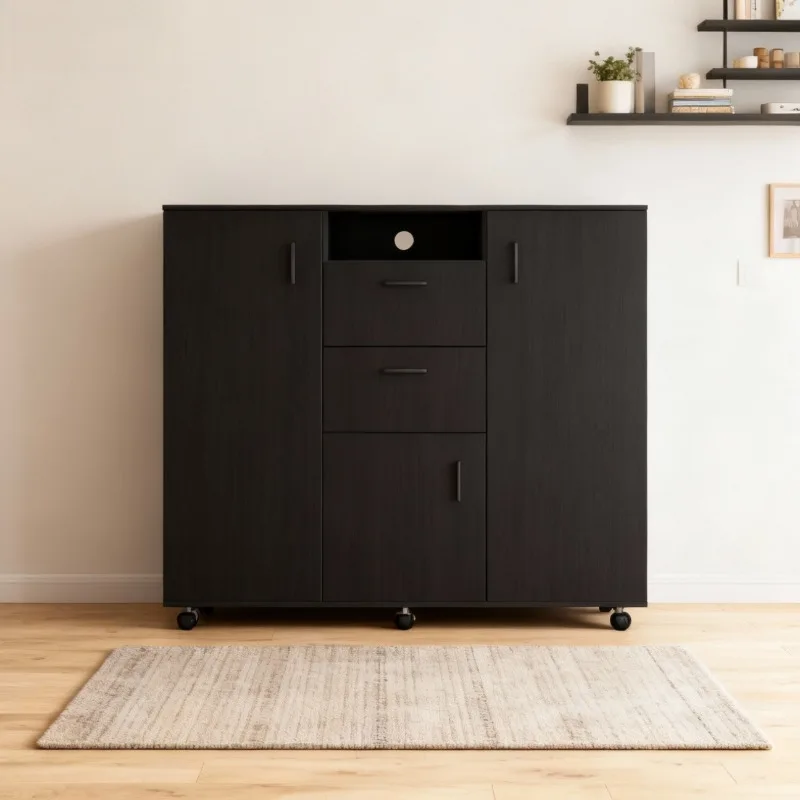 خزائن بوفيه الأثاث، أدراج مريحة لتخزين الغرفة، خزانة الملابس، رف التلفزيون، مدخل التلفزيون، درج الطاولة #1