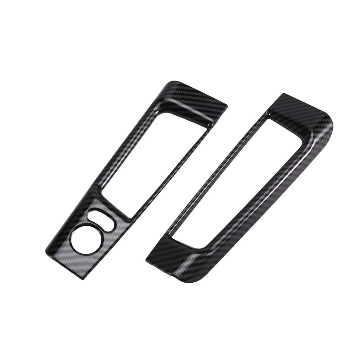 

Car Door Rearview Mirror Adjustment Switch Storage Box Frame Cover Trim for Fiat 500 2012-2015 Accessories