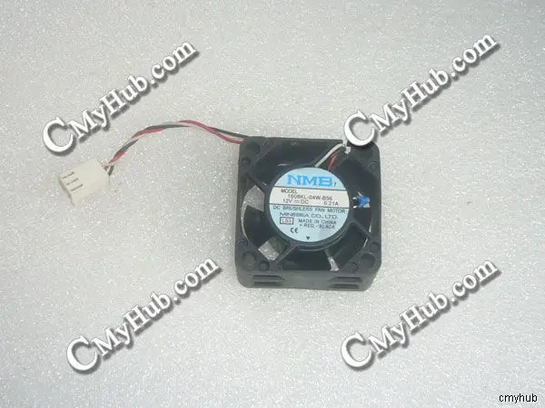 For NMB 1608KL-04W-B56 LS3 DC12V 0.21A 4020 4CM 40MM 40X40X20MM 3pin Cooling Fan 1608KL-04W-B56 LS3