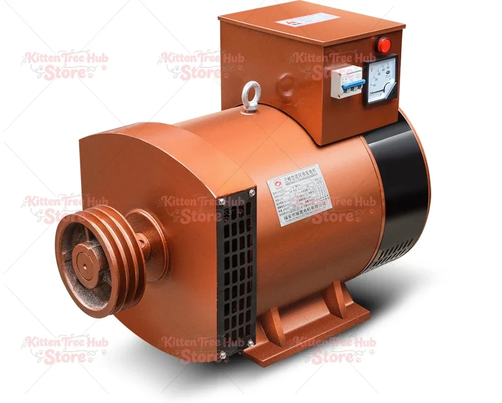 Diesel Generator Set 5kW 8kW 12kW 15kW Single Phase 220V 30kW 40kW 50kW Three Phase 380V Full Copper