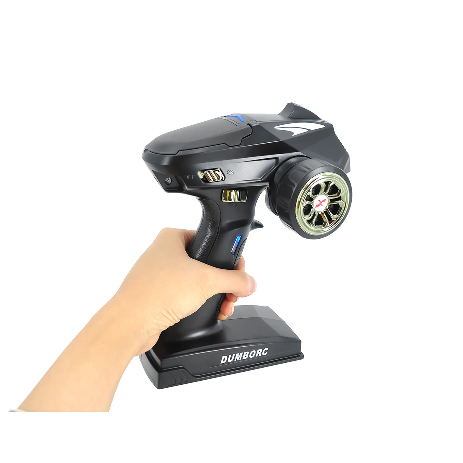 DUMBORC X4 2.4G 4CH送信機リモートコントロール、6チャンネルP6F受信機無線システム付き、RCカー、クローラー、ボート、戦車モデルパーツ用