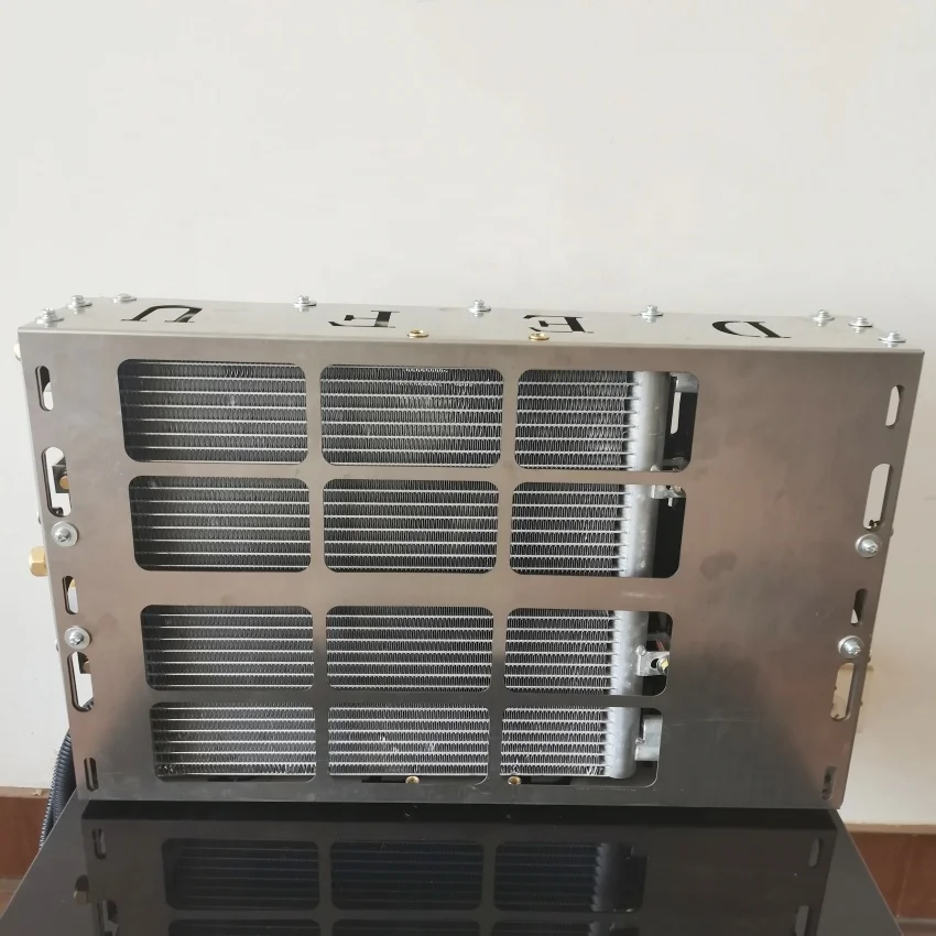 전기 트랙터 캐빈 주차 AC 시스템 에어컨, 트럭용 에어컨, 12 V, 12 V, 24V