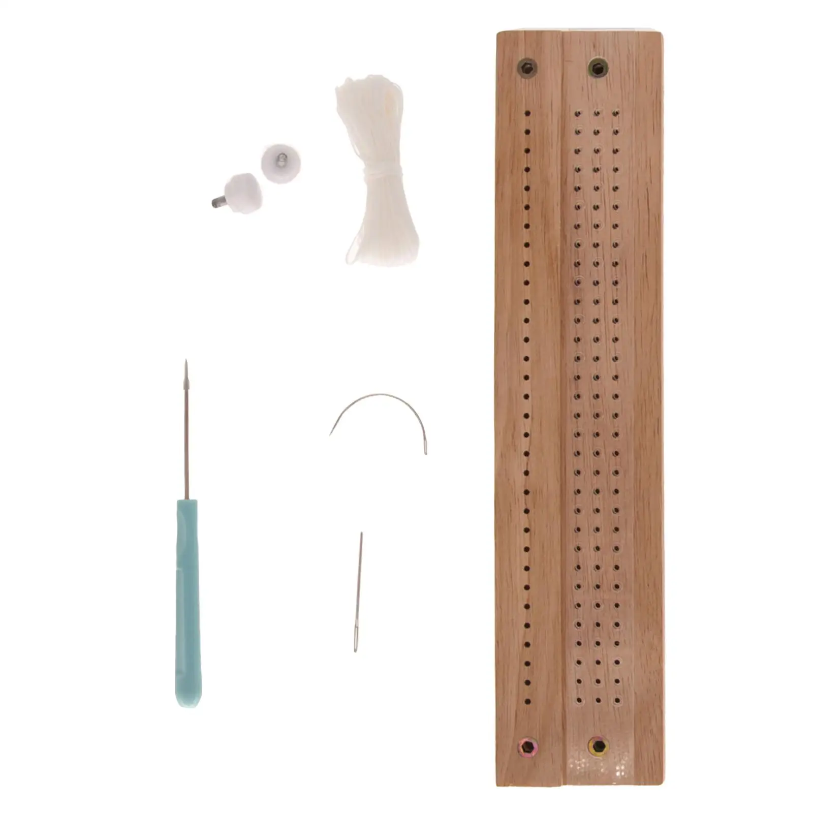 Book Binding Kits DIY Binding Crafts Art Awl Scrapbook Starter Straight Curved Needle Notebook Craft Book Binding Starter Tools