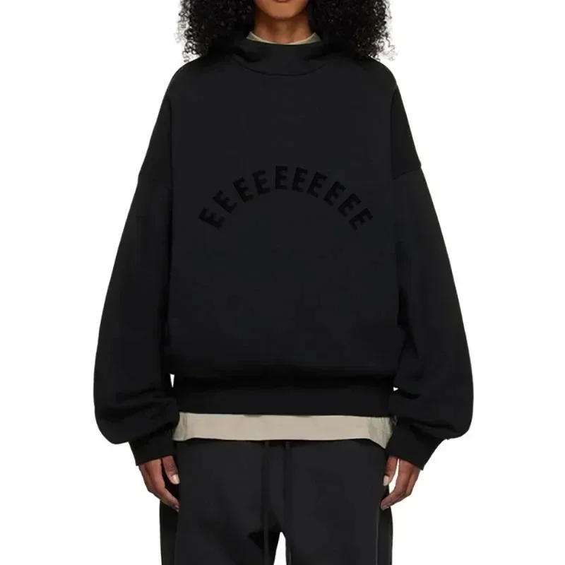 

Новые 24SS роскошные дизайнерские детские толстовки с капюшоном на груди, резиновые толстовки с буквенным логотипом, модные брендовые уличные свободные хлопковые толстовки для мальчиков и девочек