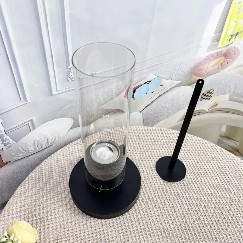 Long Flame Tabletop Bio Fireplace Real Flame Heater Indoor Home Ambiance Decor Portable Outdoor Mini Fire Pit Stove