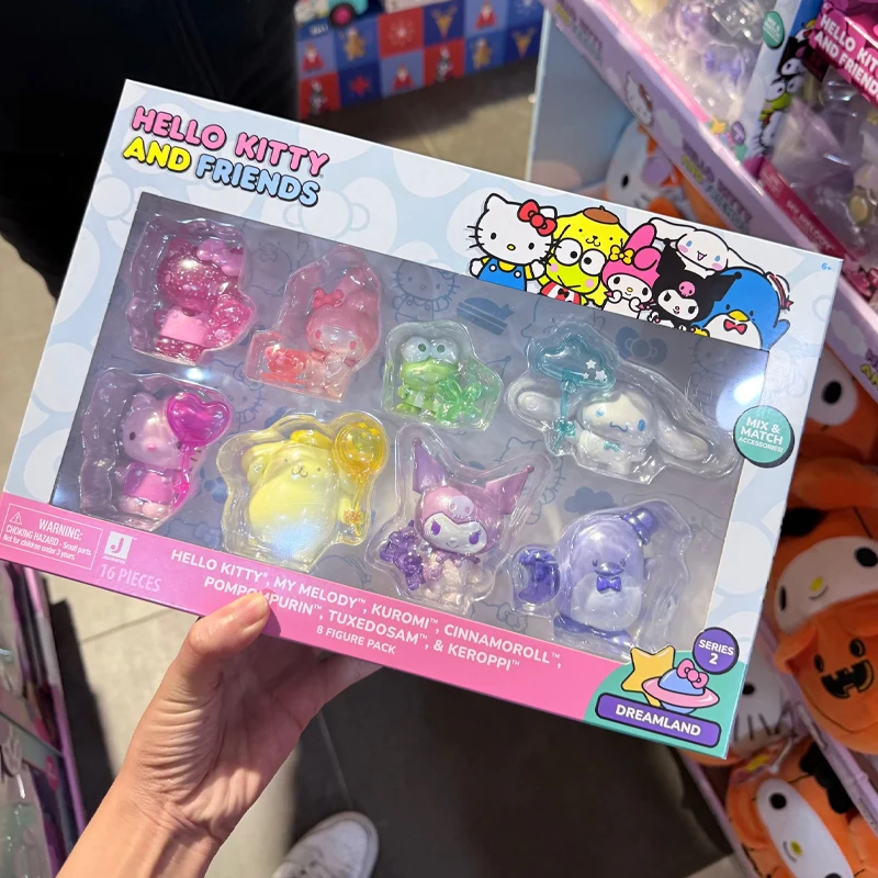 

In Stock Genuine Sanrio Hello Kitty And Friends Series 3 Tropical Party Series 2 Dreamland Melody Kuromi Cinnamoroll Pompompurin