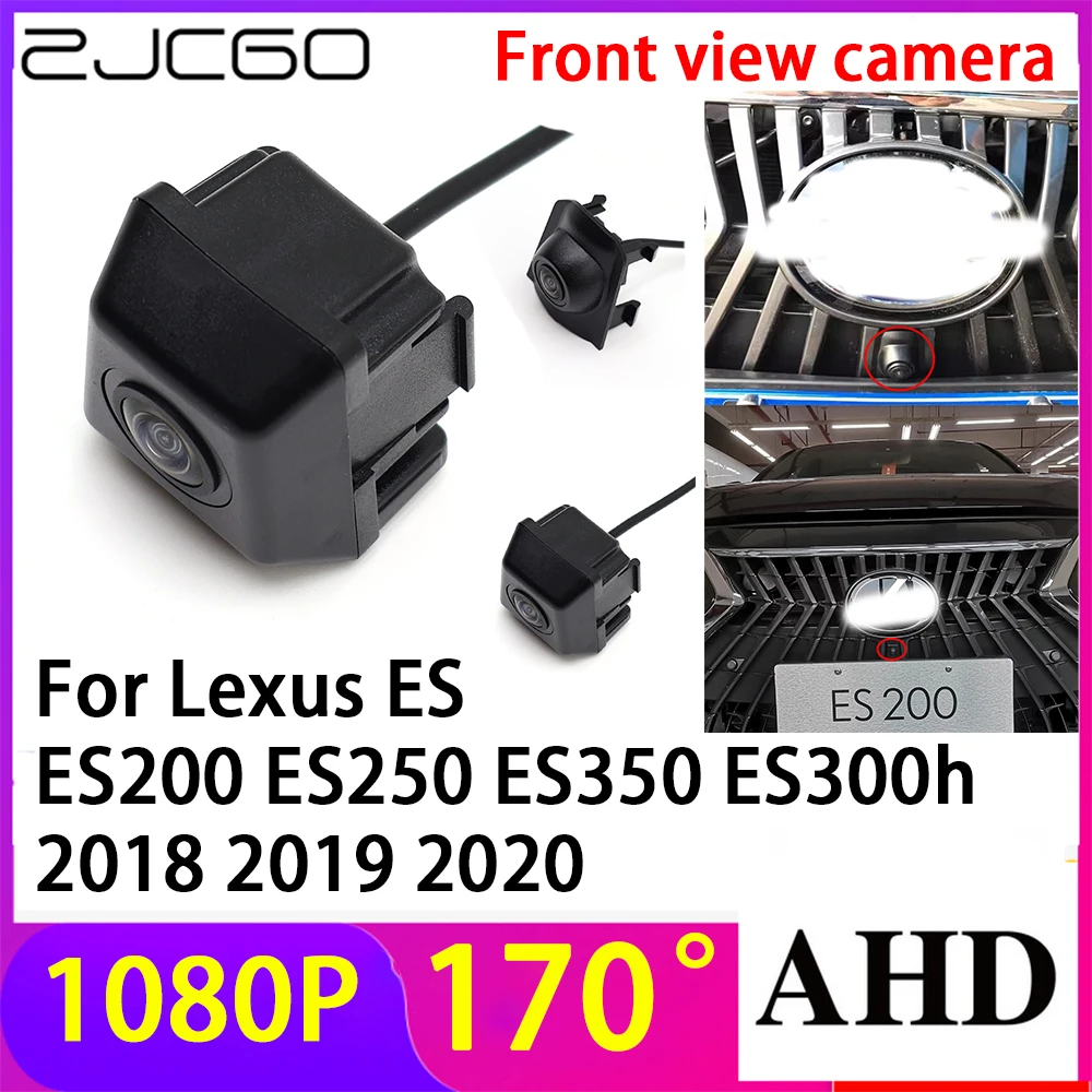 

ZJCGO AHD 1080P LOGO Car Parking Front View Camera Waterproof for Lexus ES ES200 ES250 ES350 ES300h 2018 2019 2020