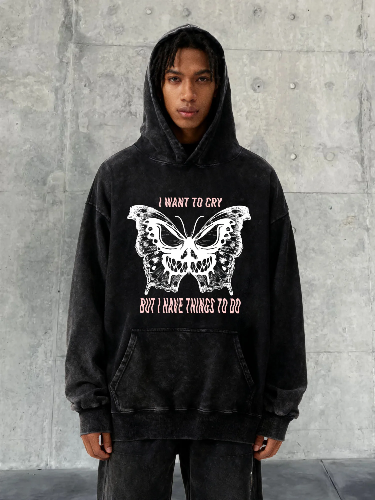 Skull Butterfly Tex… - image