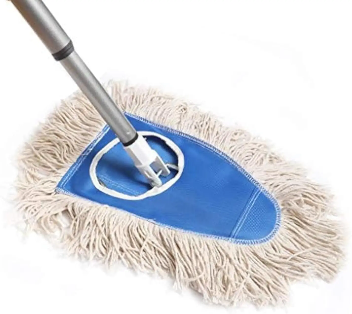 

Dry Mop with Adjustable Handle – Reusable Dust Mop for Hardwood, Tile, Laminate