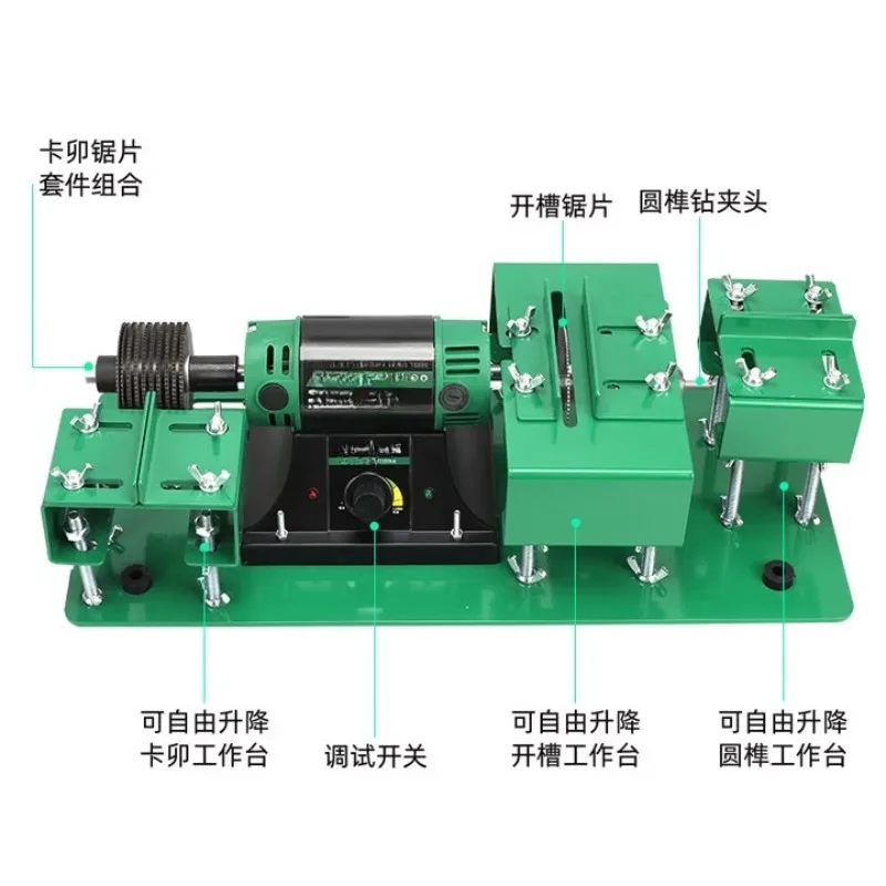 Woodworking tenon machine, tenon and tenon machine, card and mortise machine