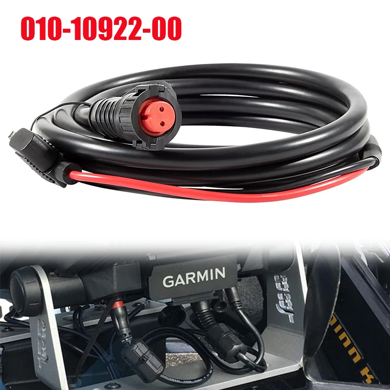 

010-10922-00 Power Cable Replacement, 2-Pin Power Cable Fits for Garmin GPSMAP 4008, 4010, 4012, 4208, 4210, 4212, 5008, 5012