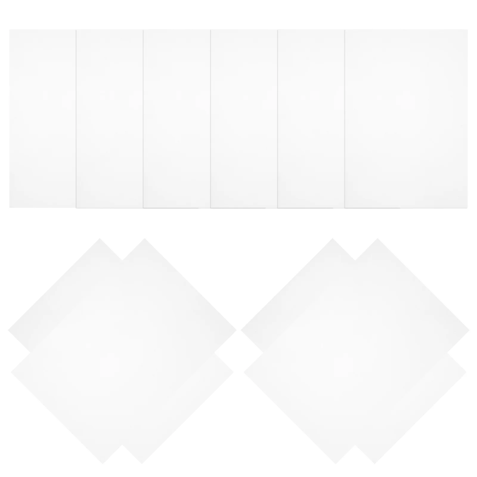 10pcs Heat Shrink Sheets Bops Material Easy Cut Diy Craft Keychain Earring Making Printable Shrinkable Sheets For Art Handicraft