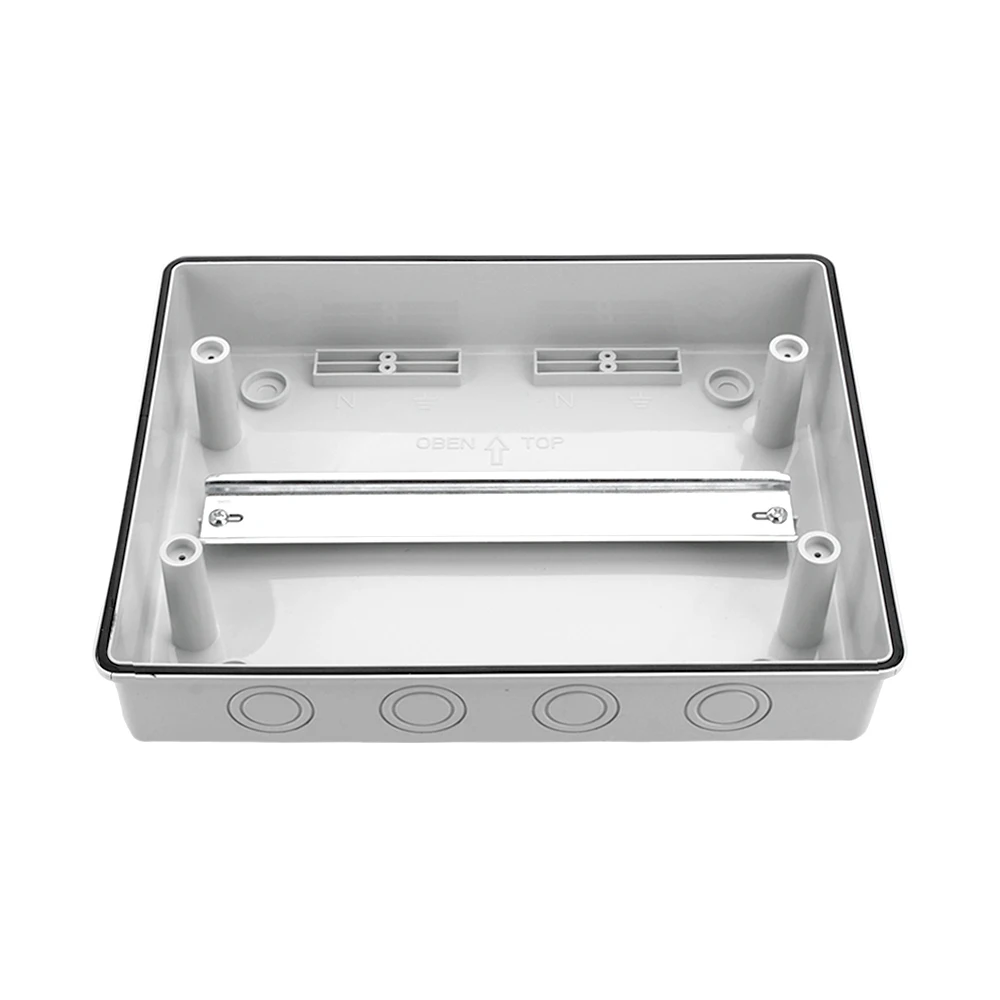 HT Series Junction Box 12WAY PC Plastic Outdoor Electrical IP65 Waterproof Distribution Box Power Supply