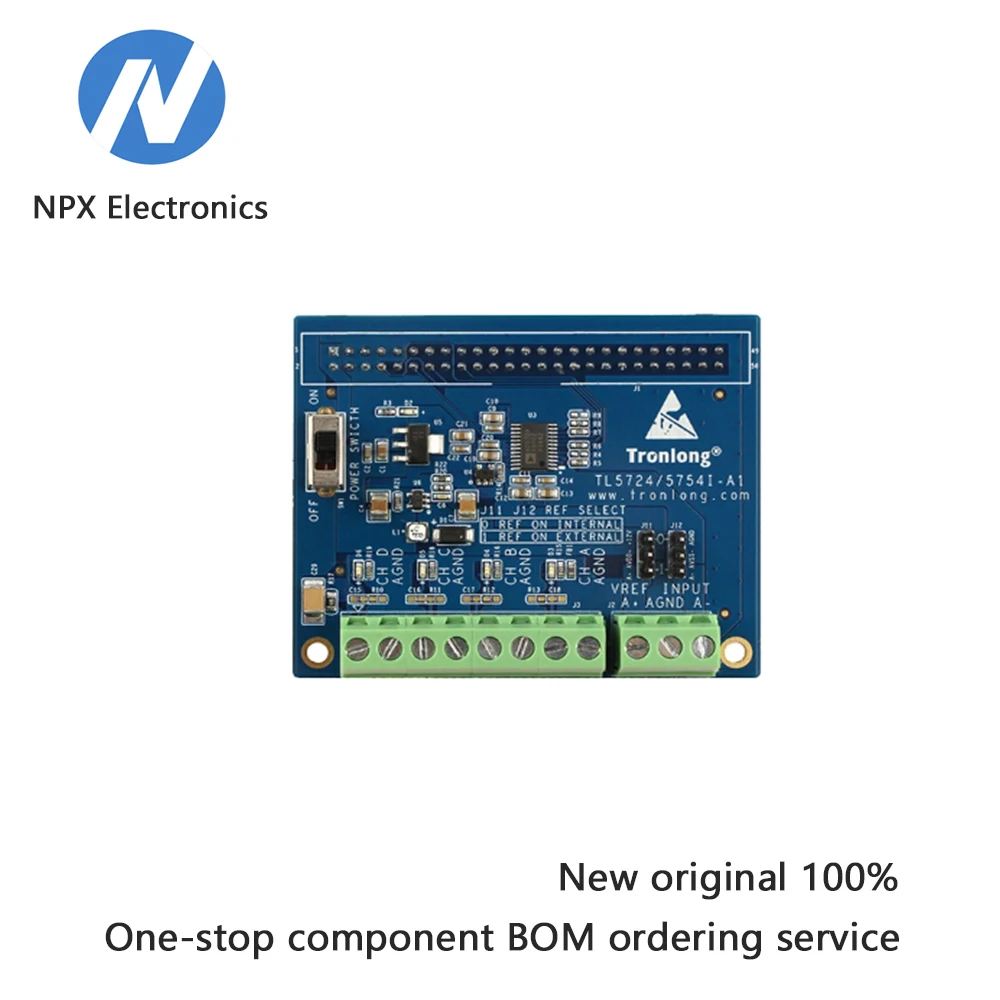 

AD5724 module - 4-channel DAC with 12-bit SPI - compatible with OMAPL138 and C6748 development board