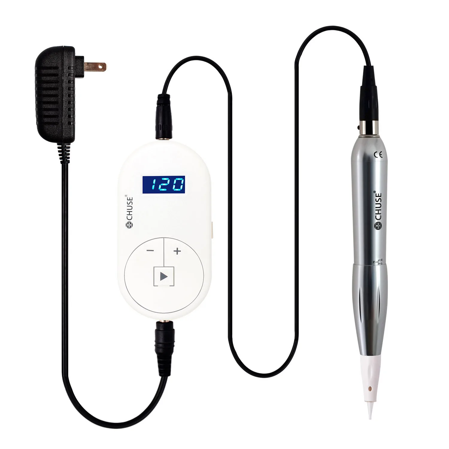 

CHUSE C5 Classic Permanent Makeup Machine Professional Multifunction Tattoo Pen Eyebrow Lip Body Makeup Gun with Needles