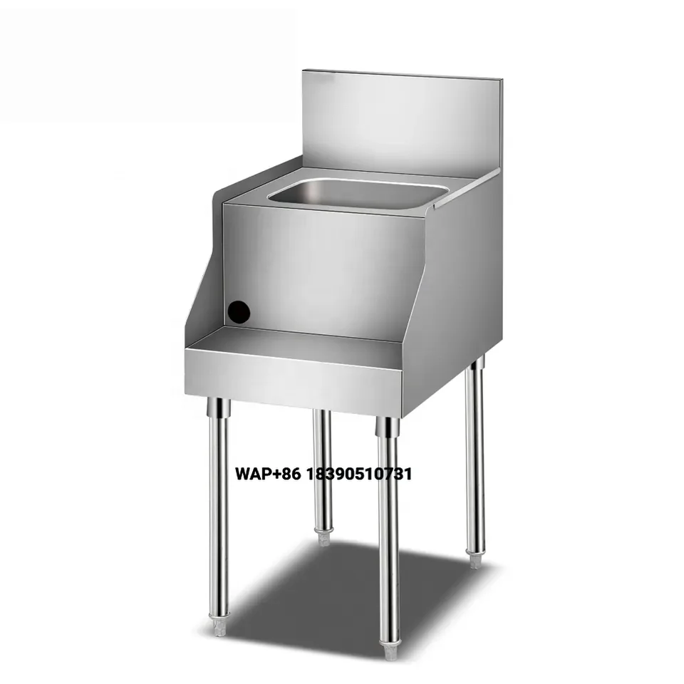 Customizable Stainless Steel Mobile Bartender Service Bar for Hotel & Restaurant Use on Sale!