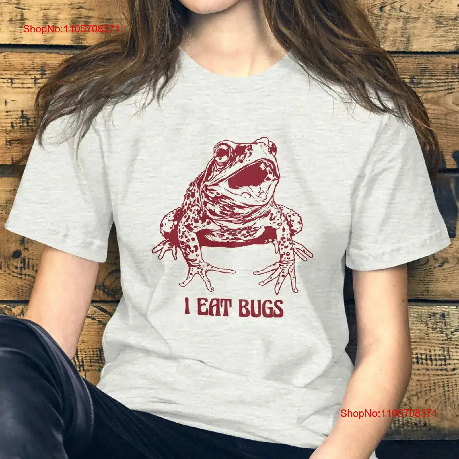I Eat Bugs T Shirt Cursed Y2K Meme Gen Z Trashy Trendy Oddly Specific vintage Washed designer clothes Top For Everyday Wear