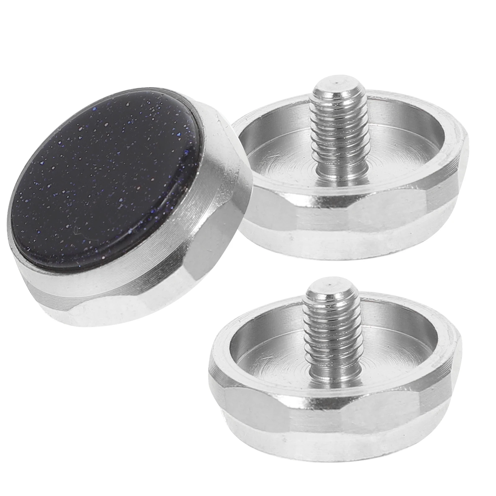 

3 Pcs Push Trumpet Care Kit Accessories Parts Valve Cap Finger Key Buttons Caps