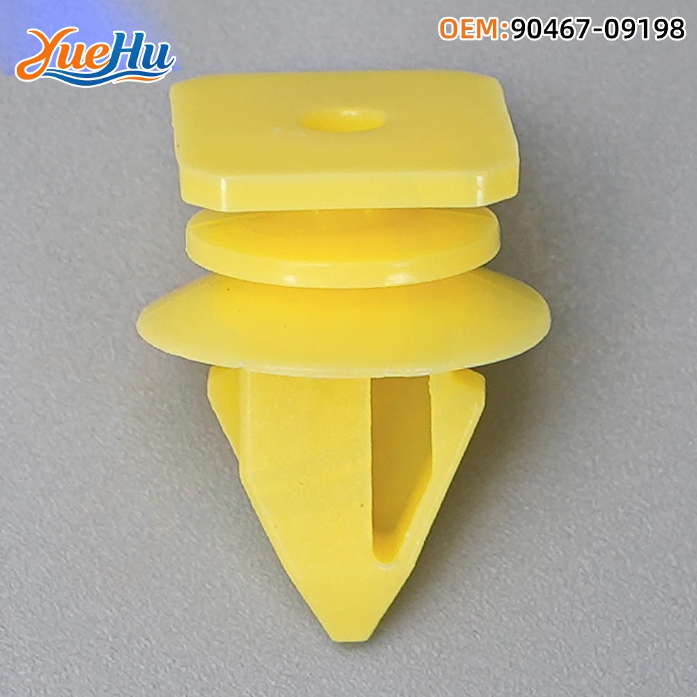 

YUEHU 20 PCS Roof Trim Molding Retainer Fastener Clips For Toyota & Lexus 90467-09198
