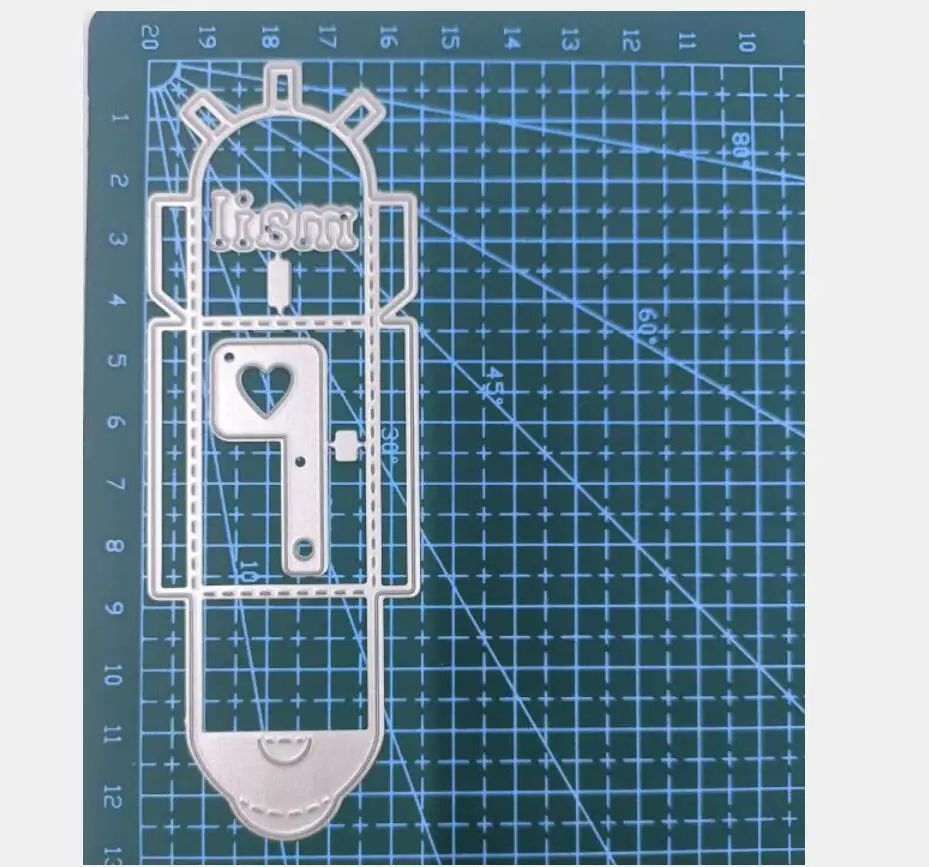 Stereo Mailbox Metal Die Cutting for Scrapbooking Card Making Dies Cut Templates Blade Punch Stencils image 2
