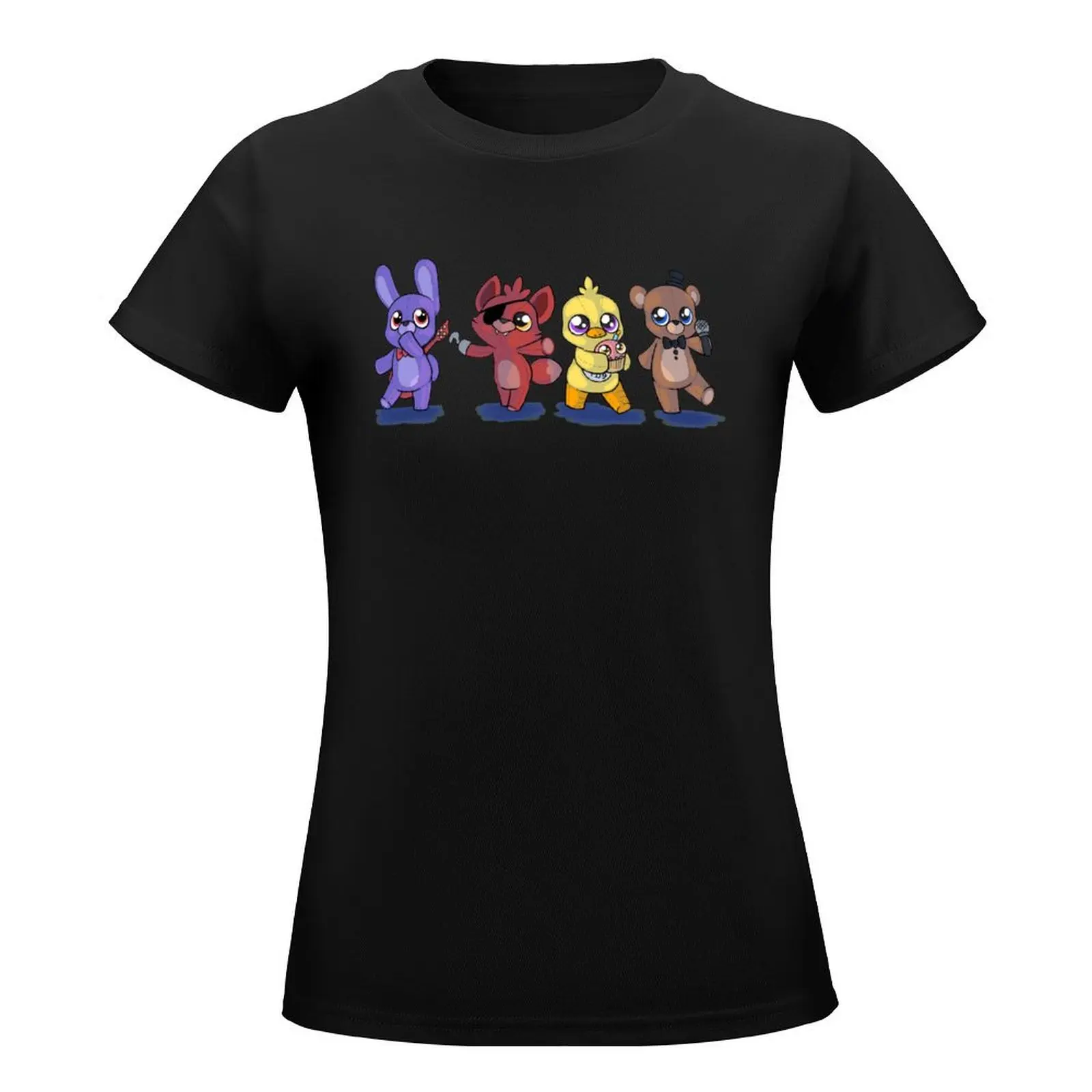 the plush gang T-Shirt Short sleeve tee cute tops t-shirts for Women pack