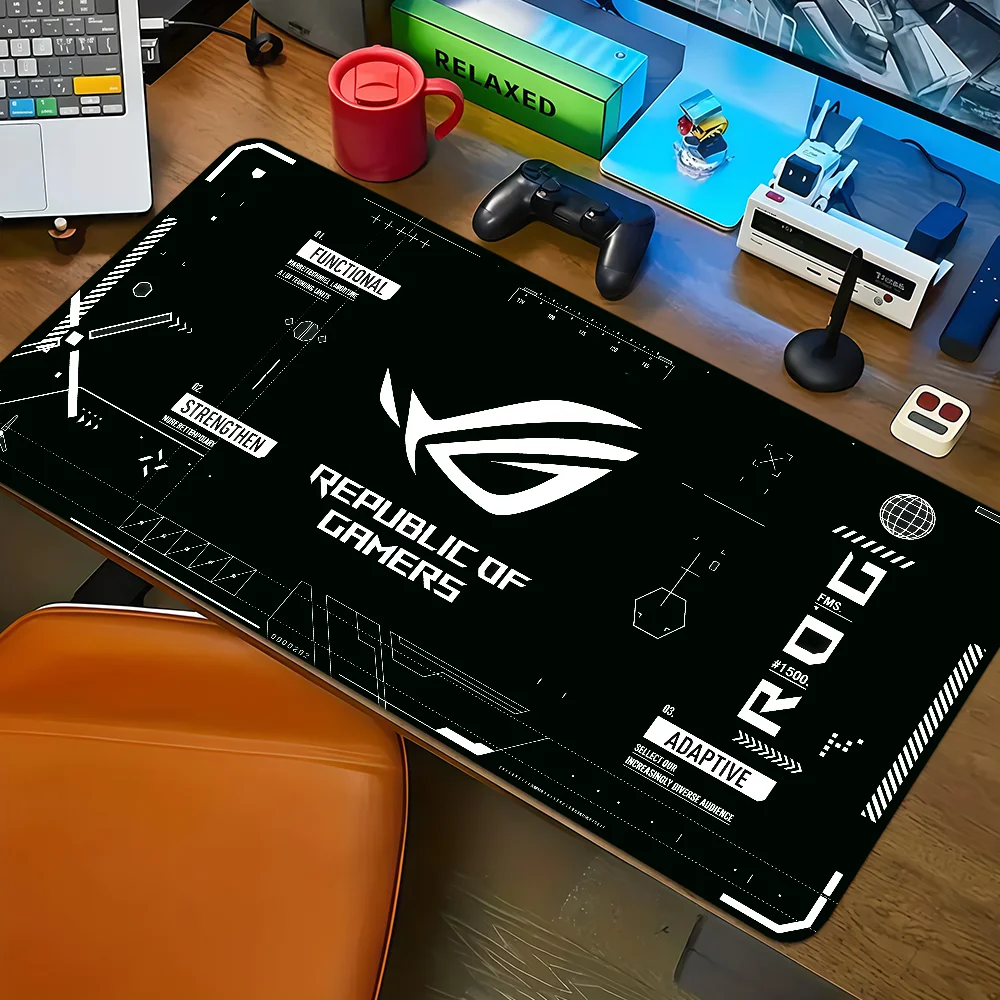 cool fashion a-asus logo Gaming Mouse Pad Large Non-slip Lockedge Desktop Computer Desk Mat Keyboard MousePad Office Student