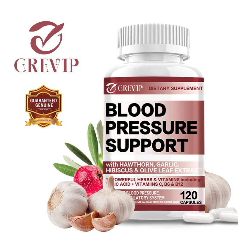 Blood Pressure Supplement - Supports Balanced Blood Pressure Levels and Promotes Heart and Brain Health
