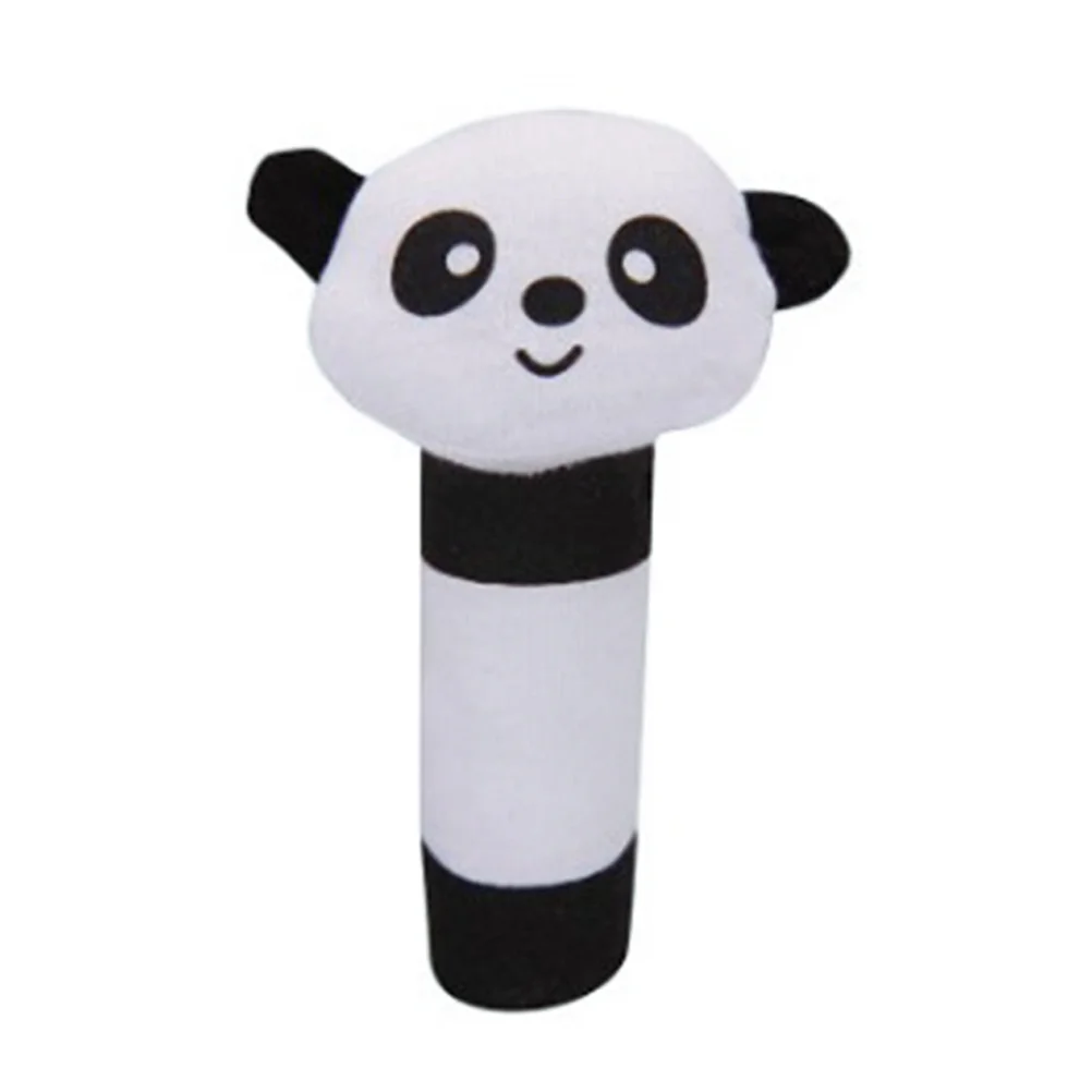 Mignon Panda Animal cloche couineur nouveau-né saisir infantile main oeil Coordination cadeau infantile saisir
