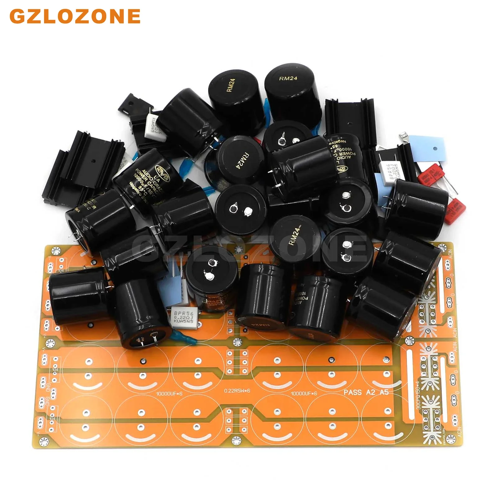 تمرير CRC-A5-II 10000 فائق التوهج/50 فولت الفئة أ مكبر للصوت شوتكي MBR60200PT المعدل تصفية لتقوم بها بنفسك عدة/اللوحة النهائية