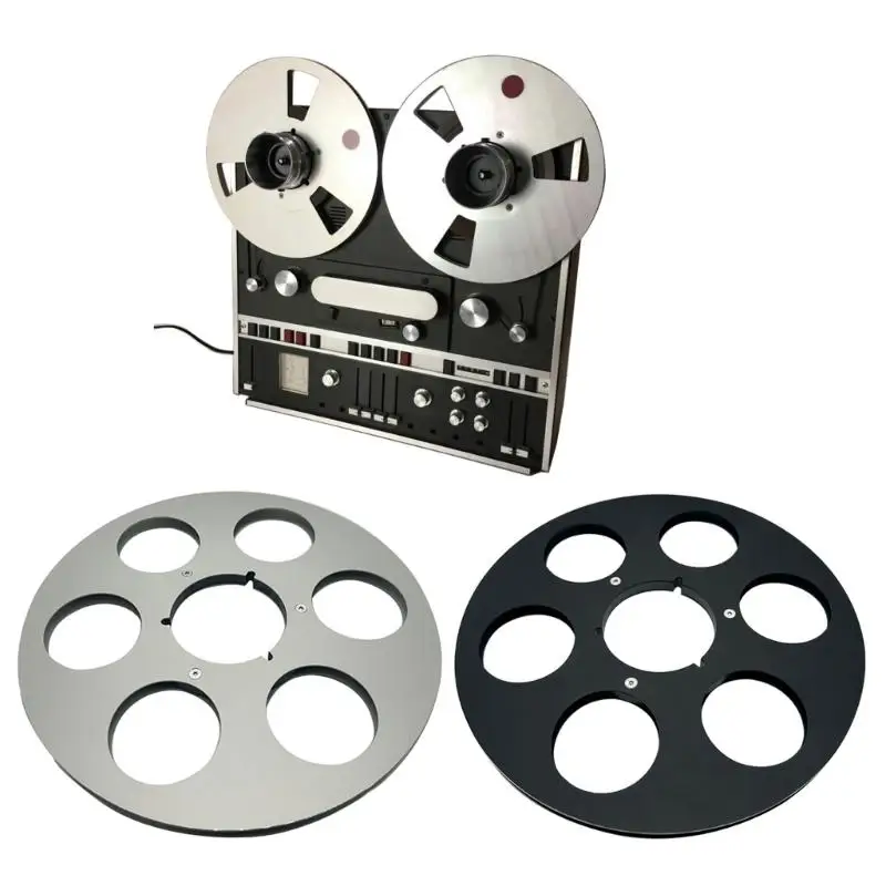 Tape Reel Nab Hub Metal 10.5 inch Disc with 6 Holes for Immersive Home Cinema