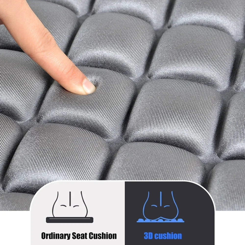 3D Air Nonslip Cushion for Office Car Seat Pressure-Relief Wheelchair Cushion for Sciatica Hemorrhoids Sufferer Pressure Relief