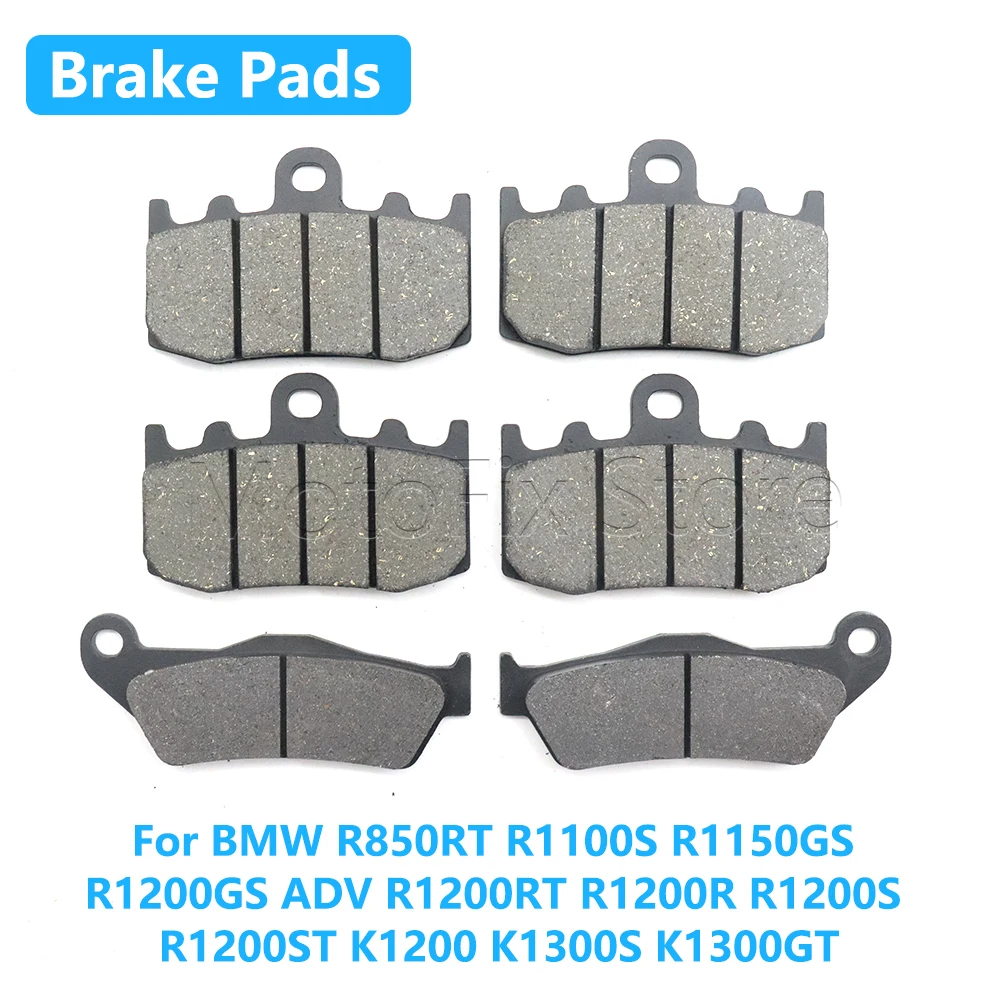 Motorcycle Accessories Front Rear Brake Pads For BMW R850RT R1100S R1150GS R1200GS ADV R1200RT R1200R R1200S R1200ST K1200 S GT