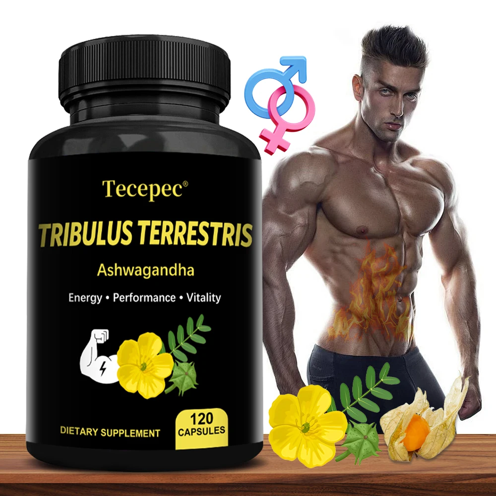 Tribulus Terrestris Extract Capsules for Men & Women - Supports Energy, Endurance and Athletic Performance