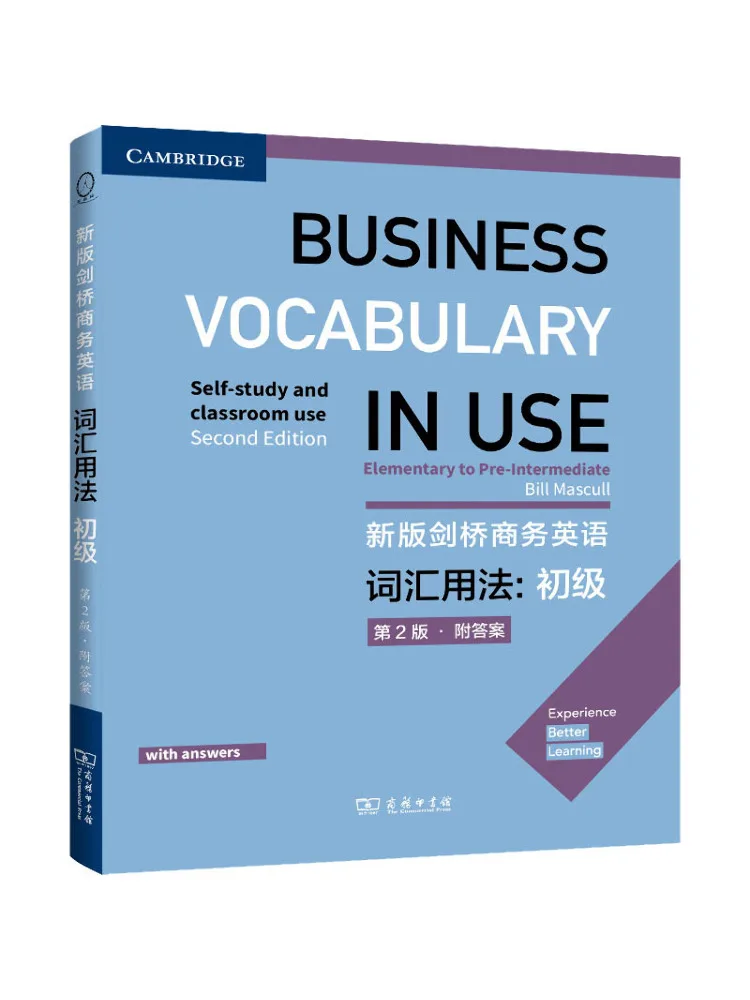 

Book-Winshare New Edition Cambridge Business English Vocabulary Usage Beginner 2nd Edition With Answers