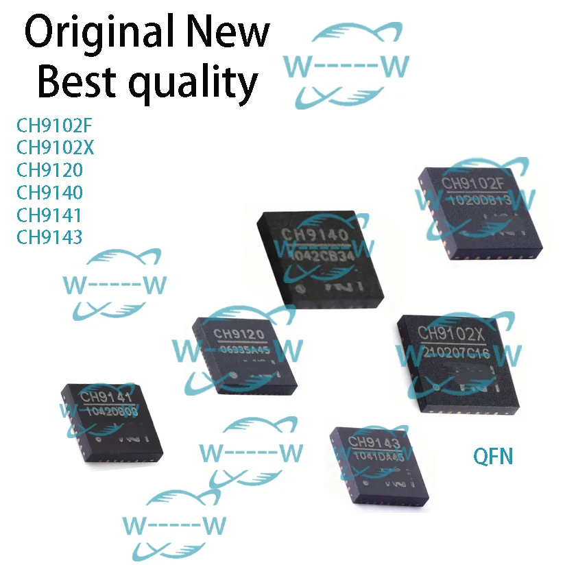 (5-30 PCS)New CH9102F CH9102X CH9120 CH9140 CH9141 CH9143 QFN IC Chip electronic