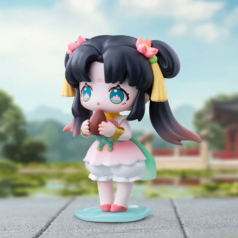POP MART Espada e Fada Chinese Musical Instrument Series Mystery Box, Cego Action Figure, Brinquedo Bonito, 1Pc, 12Pcs