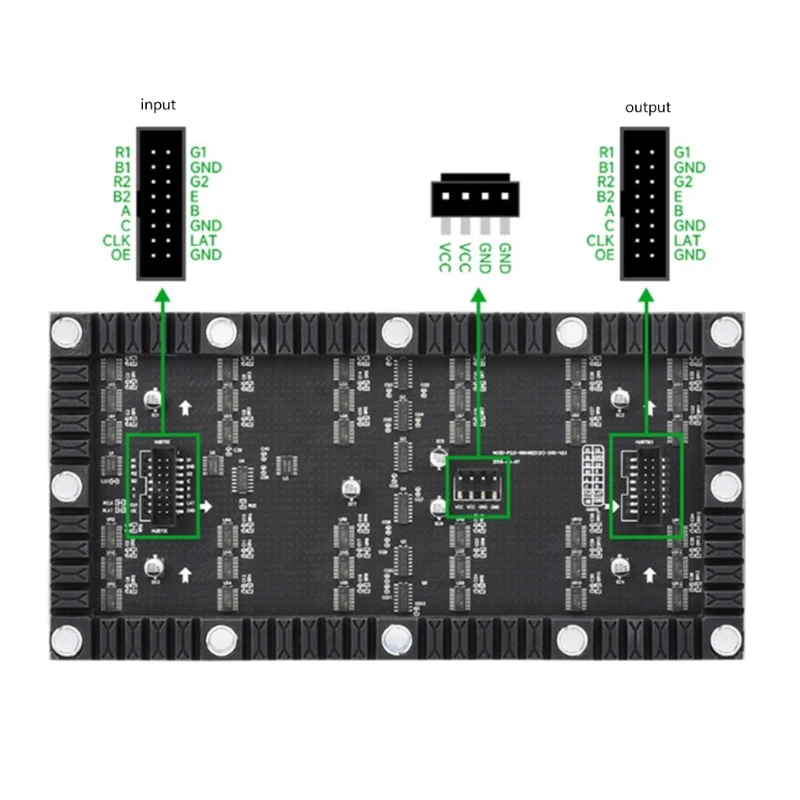 High Resolution P-2.5,96x48 Pixel RGB Full Color Indoor LED Panel