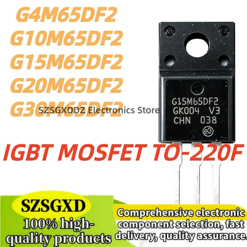 10pcs 100% New STGF4M65DF2 STGF10M65DF2 STGF20M65DF2 STGF15M65DF2 G4M65DF2 G10M65DF2 G15M65DF2 G20M65DF2 G30M65DF2 TO-220F