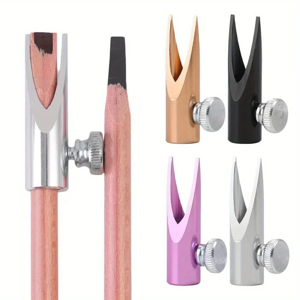 Taille-crayon à sourcils, pointe fine, outil pour Microblading, fournitures de tatouage, accessoires de maquillage Permanent