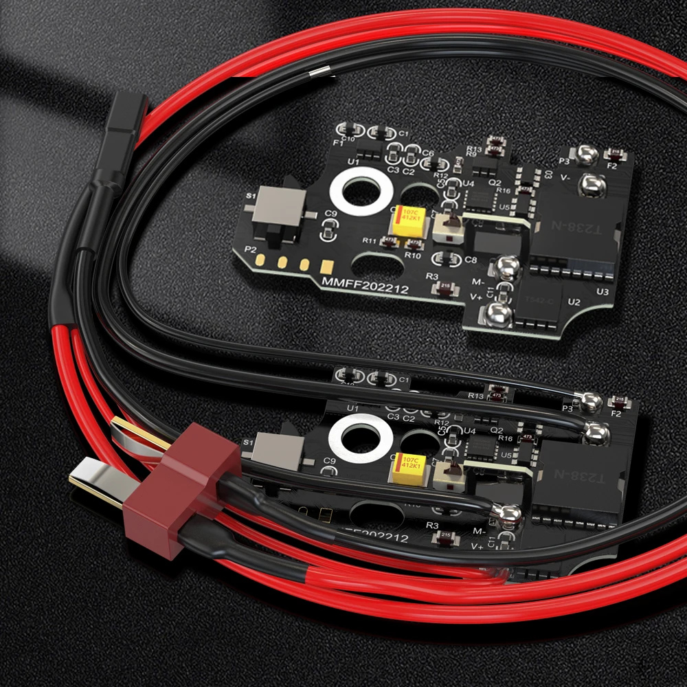 T238 V1.42 V2 QUALITY ETU MOSFET Mechanical Sensor Pre-coking Programmable for Gel Blaster for AIRSOFT V2 Gearbox