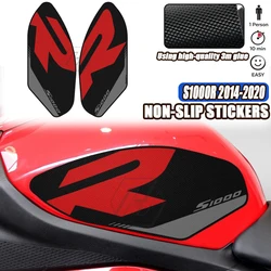 For BMW Motorrad S1000R 2014-2020 2019 2018 2017 2016 Motorcycle Non-slip Side Fuel Tank Stickers Waterproof Pad Rubber Sticker