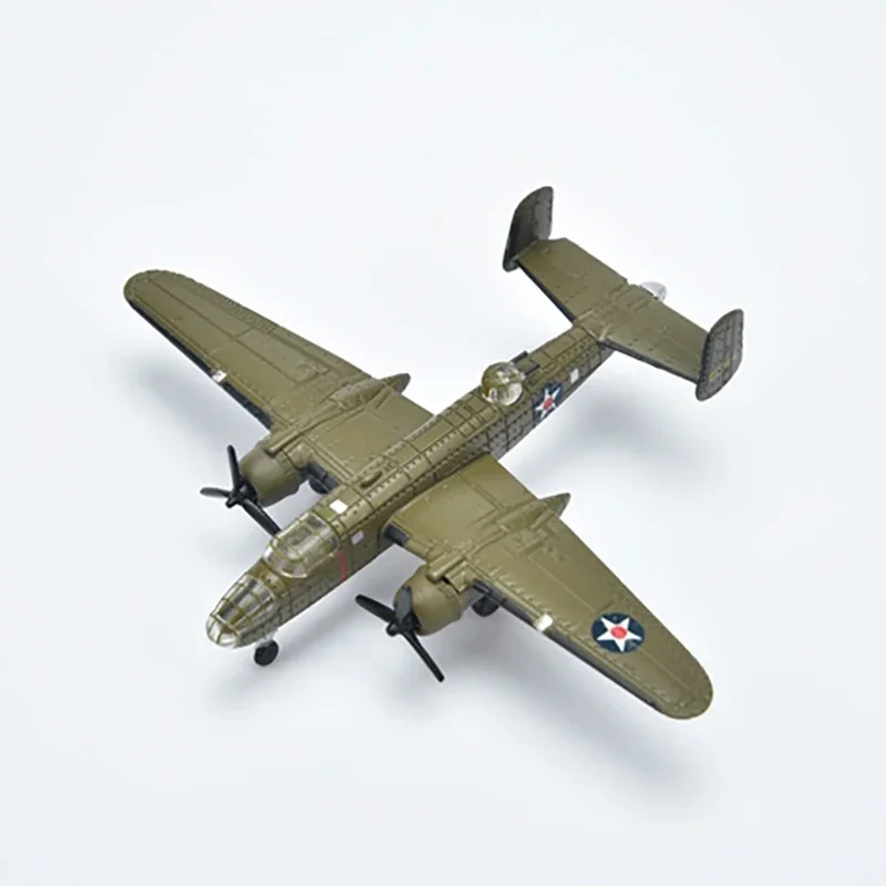 B25 Plane Model Toy 1/200 scale Navy Army B-25 Bomber fighter aircraft airplane model  toys for display show collections