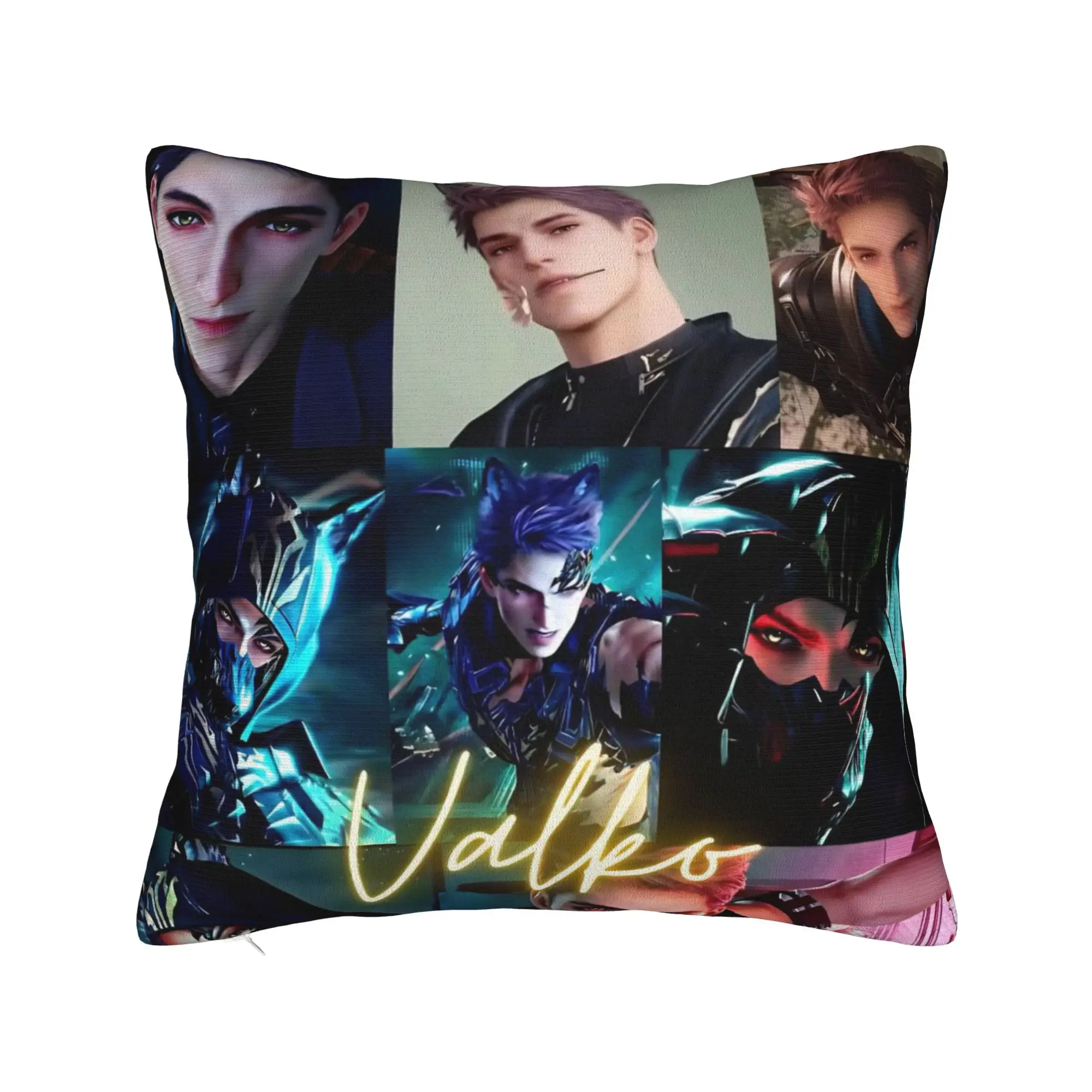 Decorative Pillowcases Love and Deepspace Valko Merch Home  Pillow Case Cover Square Multi-Size