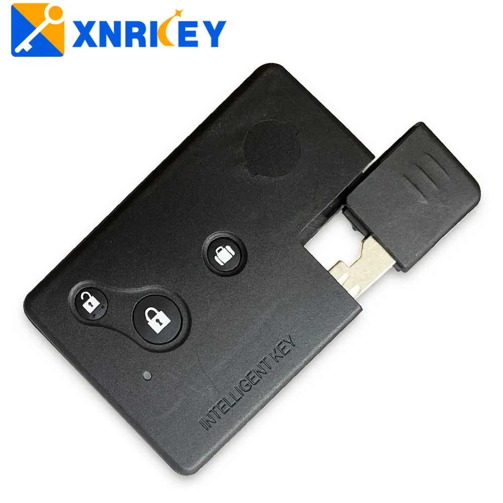 

XNRKEY 3-кнопочный пульт дистанционного управления для автомобильного ключа для Nissan Teana (старая модель) чехол для смарт-ключа с маленьким ключом