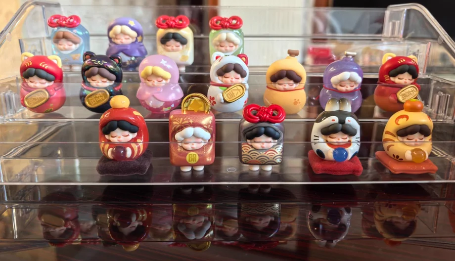 

2026 Dodosugar Wendy Lucky Fortune Blind Bag Mini Figure Blind Box New Year Gift Desktop Decoration Collectible Trendy Toy