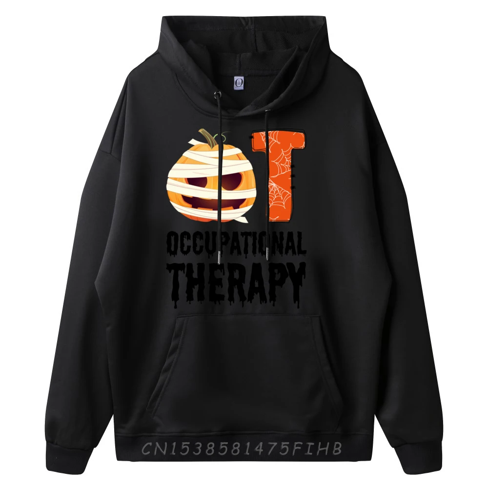 Fun Groovy Occupational Therapist Cute OT Therapy Halloween Vintage Sweatshirts Luxury Hoodie
