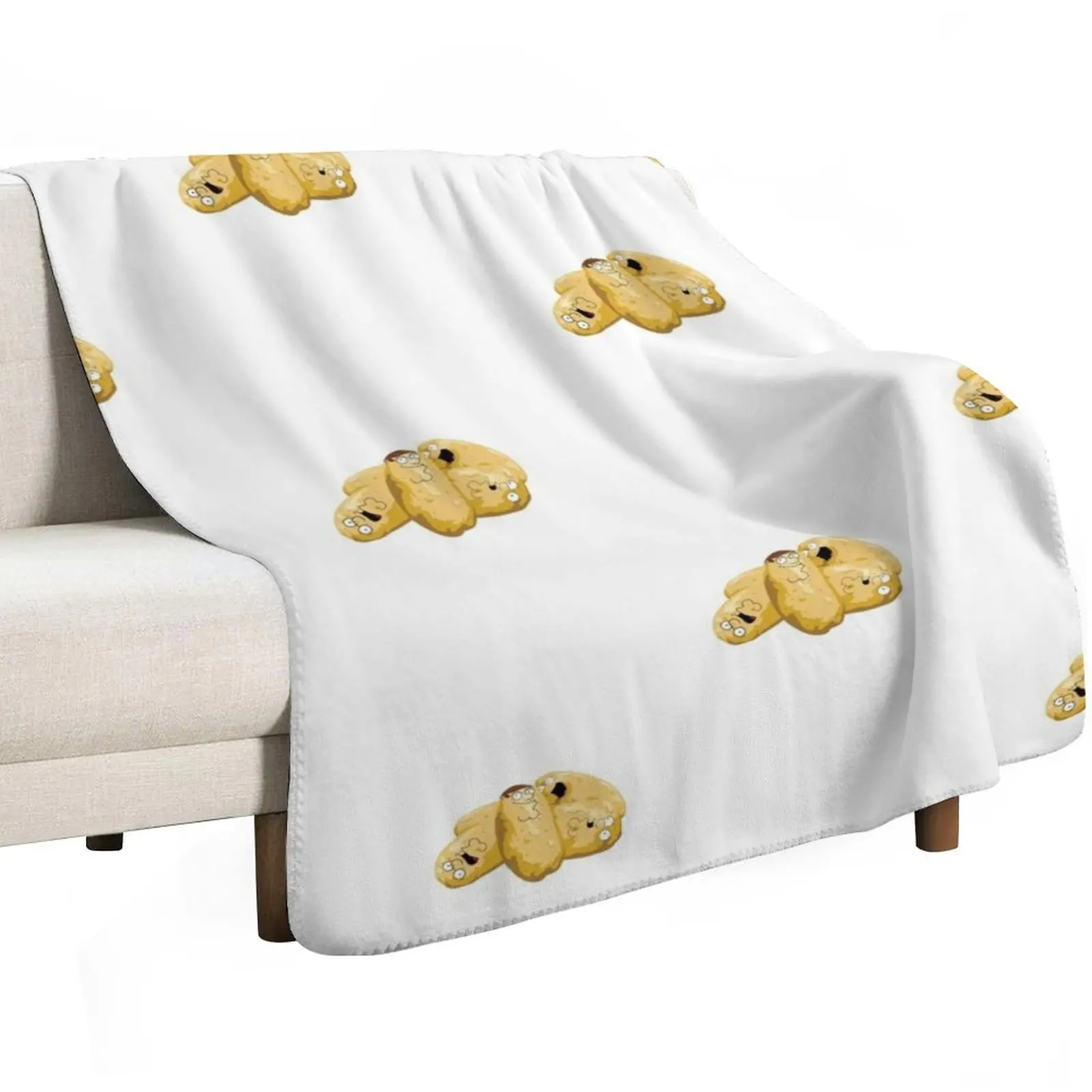 Peter Potatos Throw Blanket No Pilling Soft Warm Blanket for Bed